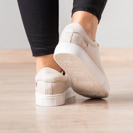 Zapatillas Urbanas Mujer Arezzo - Nude