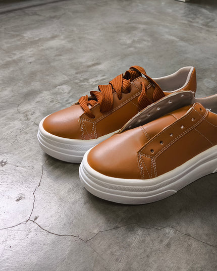 Zapatilla Benares - Camel (Yayita)