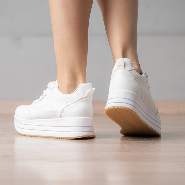 Zapatillas Urbanas Mujer Beneah - Blanco