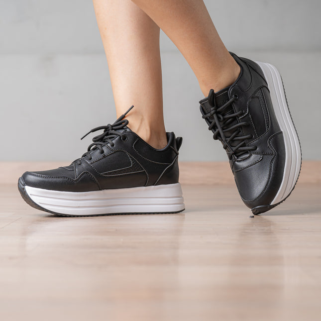 Zapatillas Urbanas Mujer Beneah - Negro