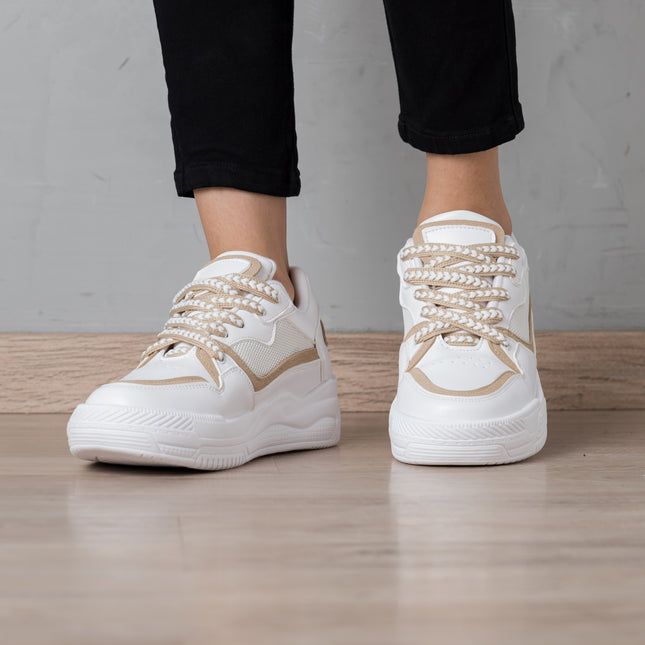 Zapatillas Urbanas Mujer Blazzer - Nude