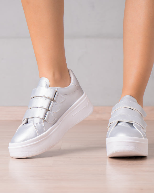 Zapatilla Buananotte - Plateado