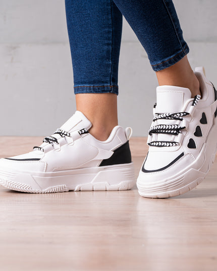 Zapatilla Corazone - Negro