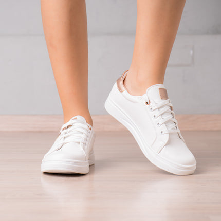 Zapatillas Urbanas Mujer Detroit - Dorado