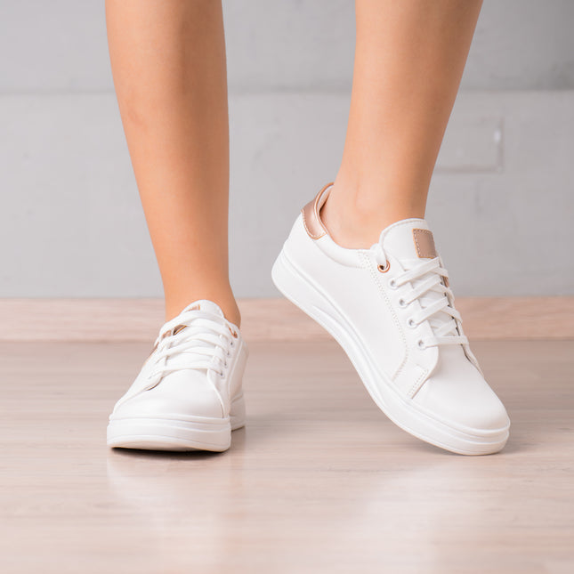 Zapatillas Urbanas Mujer Detroit - Dorado