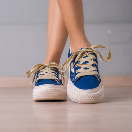 Zapatillas Urbanas Mujer Drozen - Azul Marino