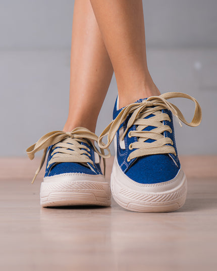Zapatillas Urbanas Mujer Drozen - Azul Marino