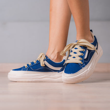 Zapatillas Urbanas Mujer Drozen - Azul Marino