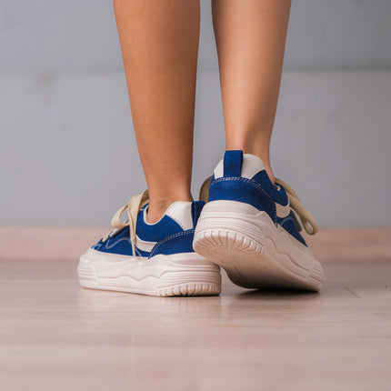 Zapatillas Urbanas Mujer Drozen - Azul Marino