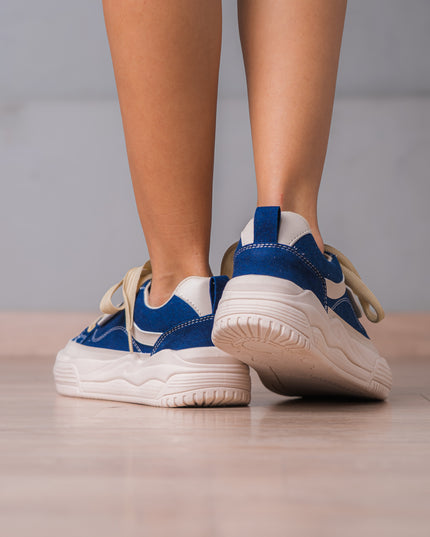 Zapatillas Urbanas Mujer Drozen - Azul Marino