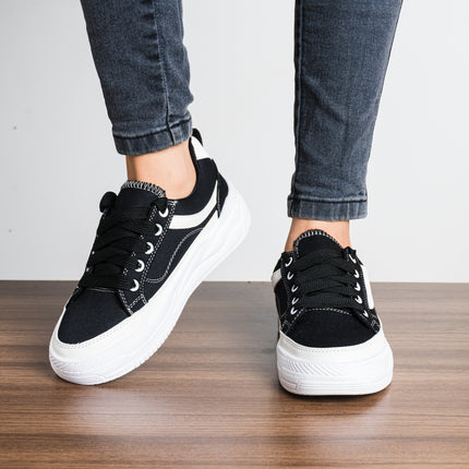 Zapatillas Urbanas Mujer Drozen - Negro