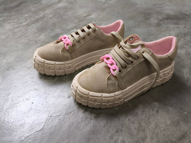 Zapatilla Dublin - Beige Rosado (Yayita)