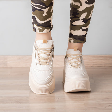 Zapatillas Urbanas Mujer Duncan - Nude