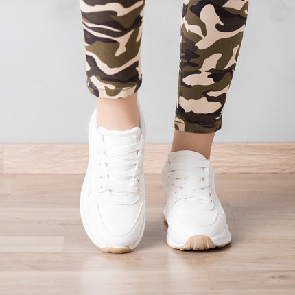 Zapatillas Urbanas Mujer Garnett - Blanco