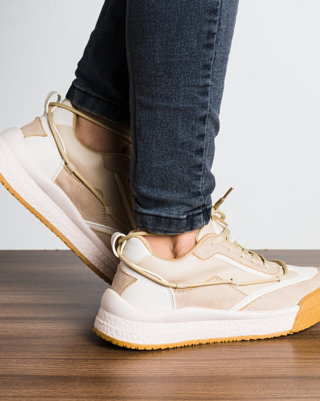 Zapatilla Giannis - Beige