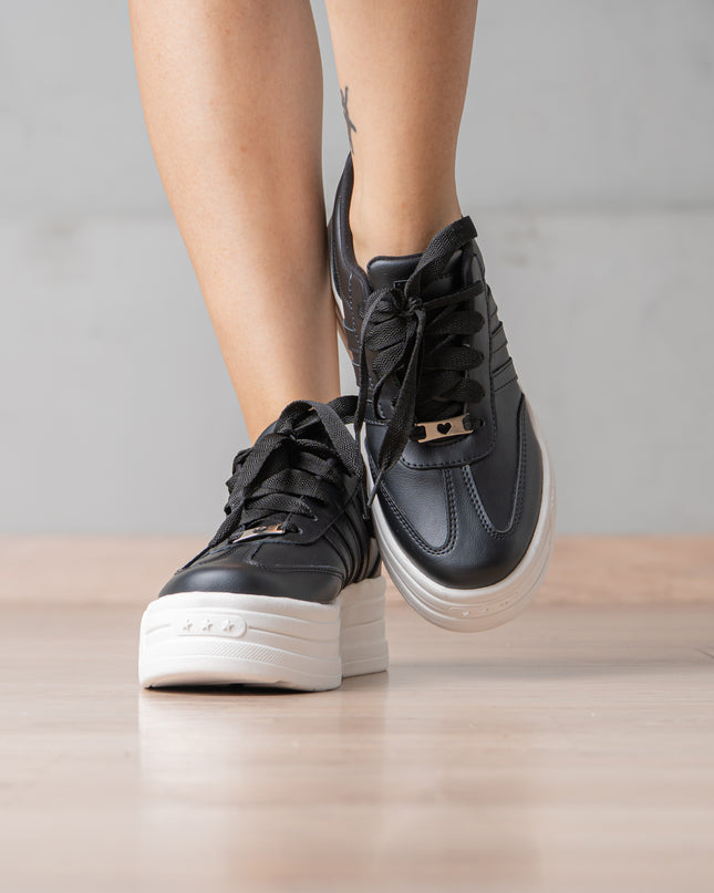 Zapatilla Imene - Negro