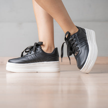 Zapatillas Urbanas Mujer Imene - Negro