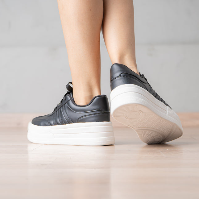 Zapatillas Urbanas Mujer Imene - Negro