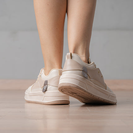 Zapatillas Urbanas Mujer Jikky - Beige