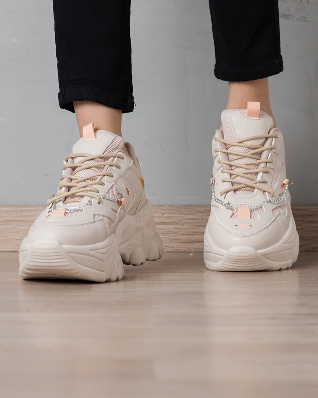 Zapatilla  Kingz - Beige