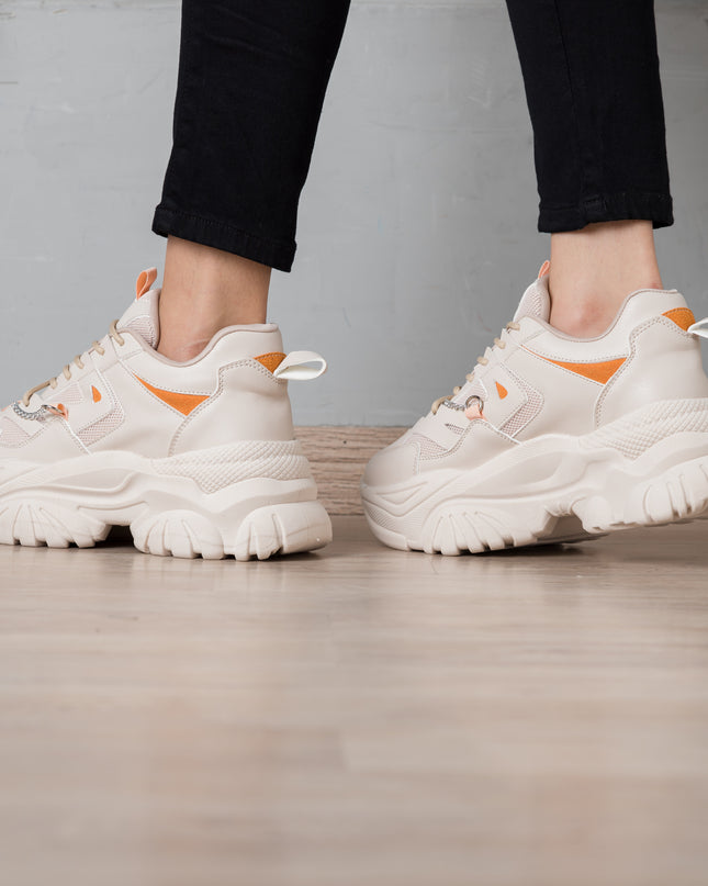 Zapatilla  Kingz - Beige