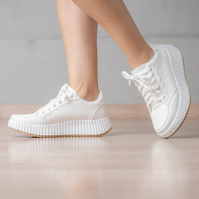 Zapatillas Urbanas Mujer Lamberth - Blanco