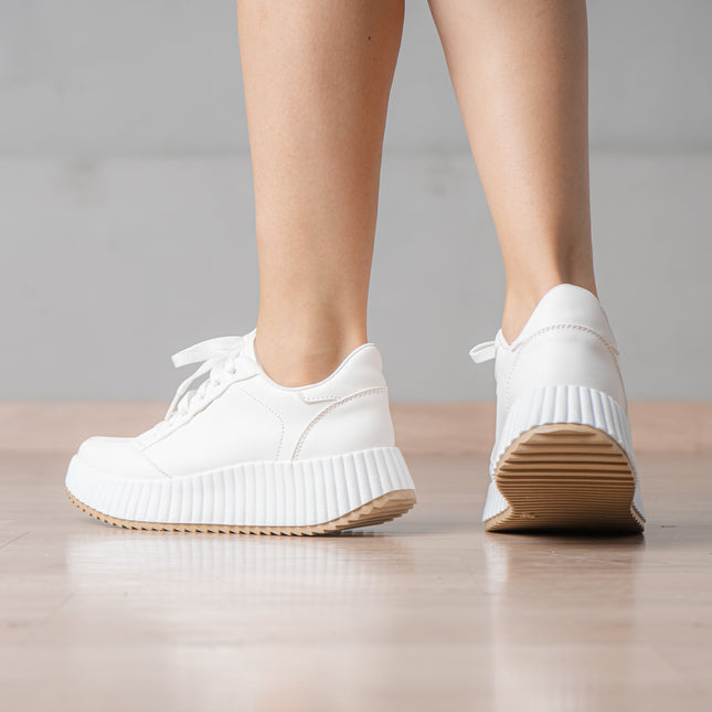 Zapatillas Urbanas Mujer Lamberth - Blanco