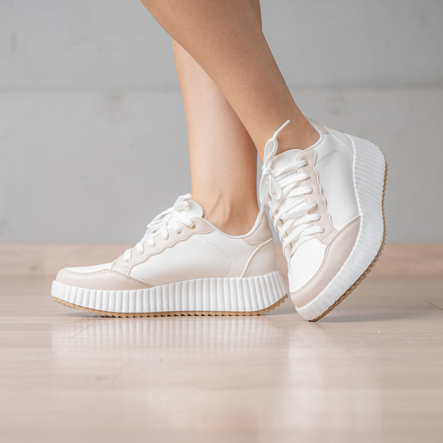 Zapatillas Urbanas Mujer Lamberth - Nude