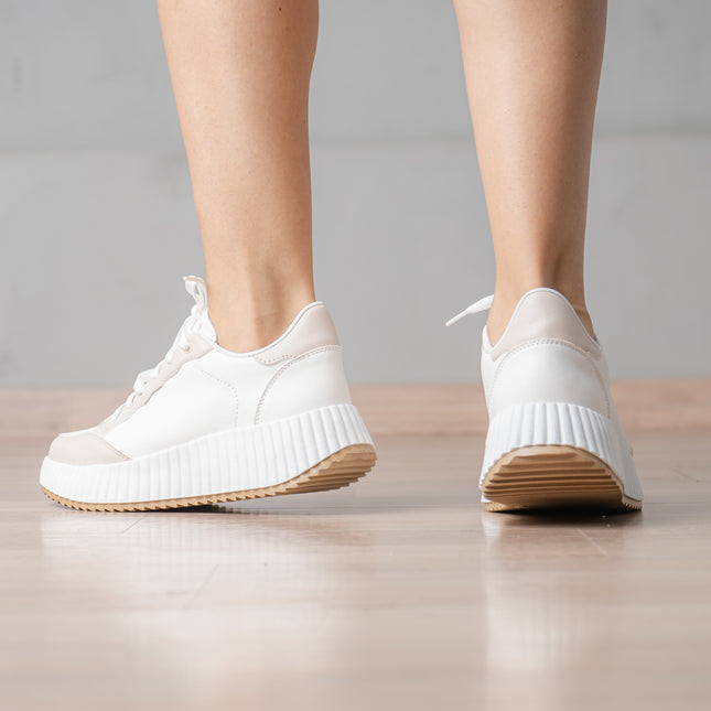 Zapatillas Urbanas Mujer Lamberth - Nude