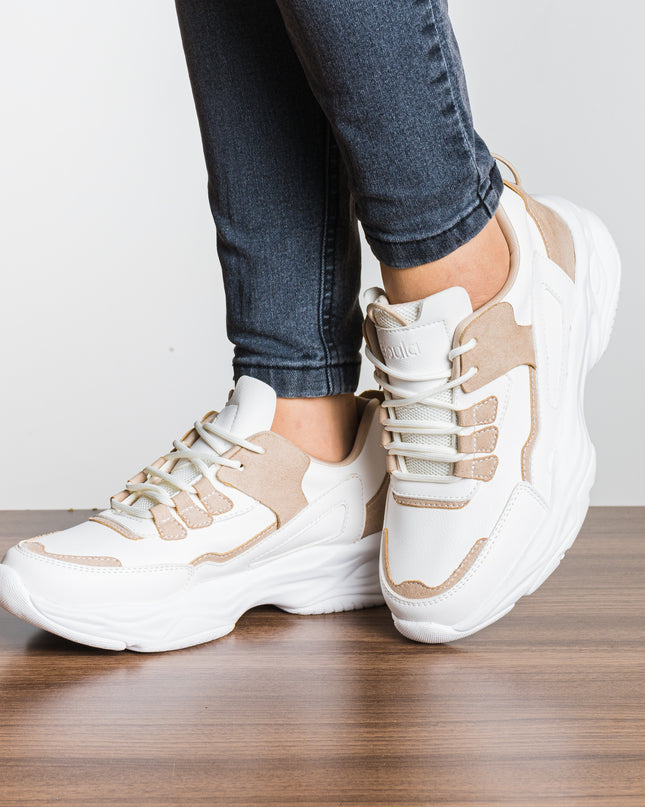 Zapatilla Lesly - Beige
