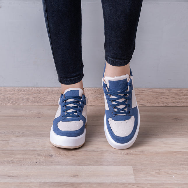 Zapatillas Urbanas Mujer Lieja  - Azul