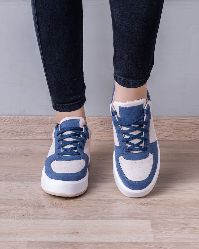 Zapatilla Lieja  - Azul