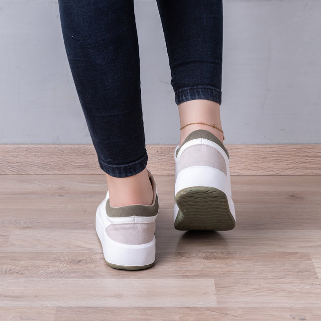 Zapatillas Urbanas Mujer Lieja  - Verde