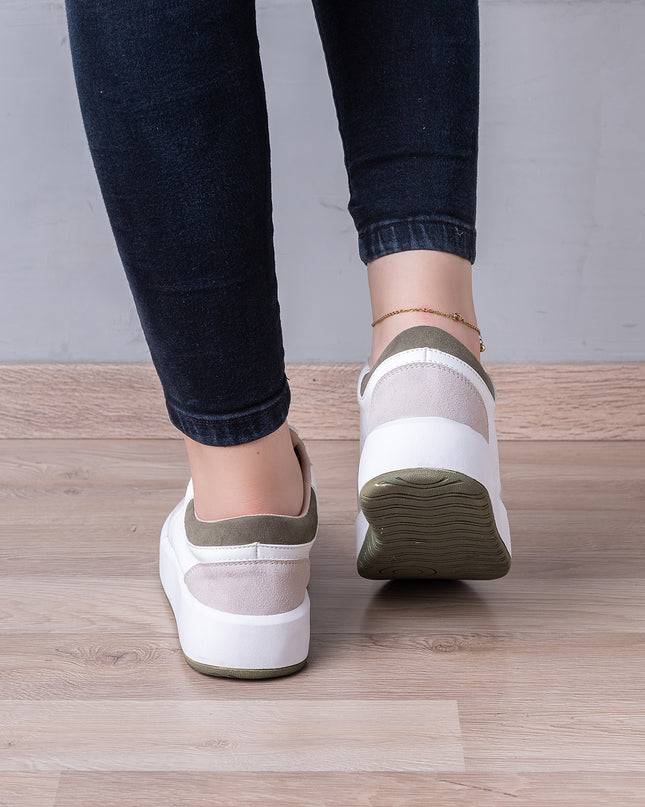 Zapatilla  Lieja  - Verde