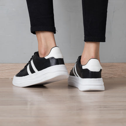 Zapatillas Urbanas Mujer Lux - Negro