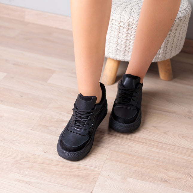 Zapatillas Urbanas Mujer Magic - Negro