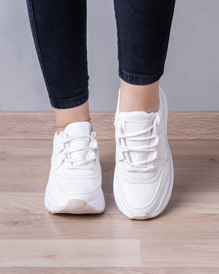 Zapatilla Malinas  - Blanco