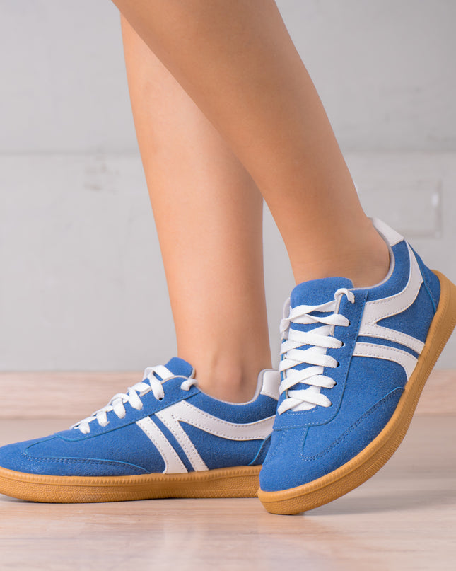 Zapatilla Mausont - Azul Blanco