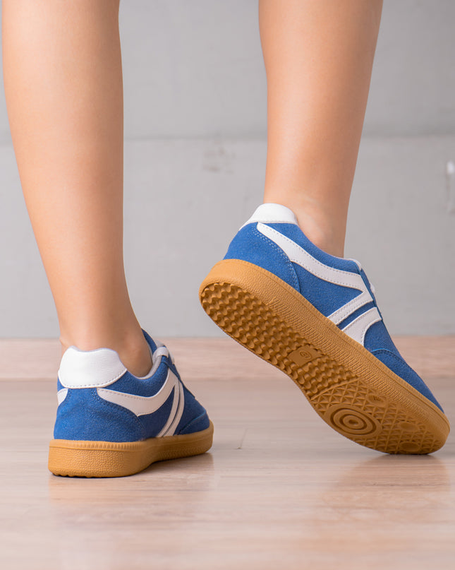 Zapatilla Mausont - Azul Blanco
