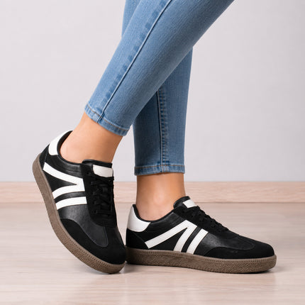 Zapatillas Urbanas Mujer Mefi - Negro