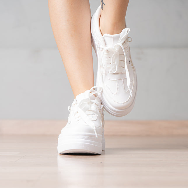 Zapatillas Urbanas Mujer Meriem - Blanco