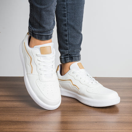 Zapatillas Urbanas Mujer Mirodi - Beige