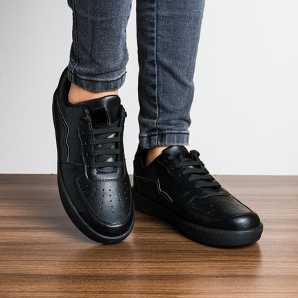 Zapatillas Urbanas Mujer Mirodi - Negro Total