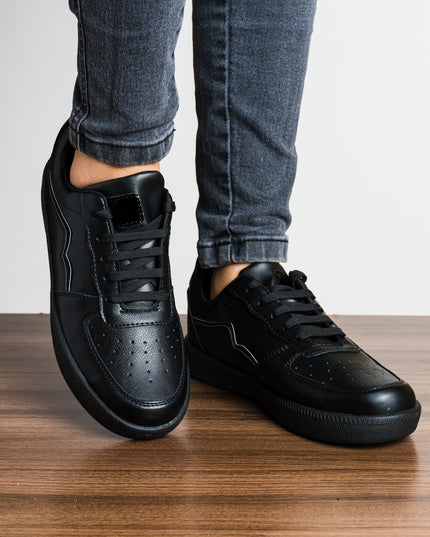 Zapatillas Urbanas Mujer Mirodi - Negro Total