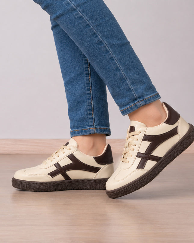 Zapatillas Urbanas Mujer Moka - Beige