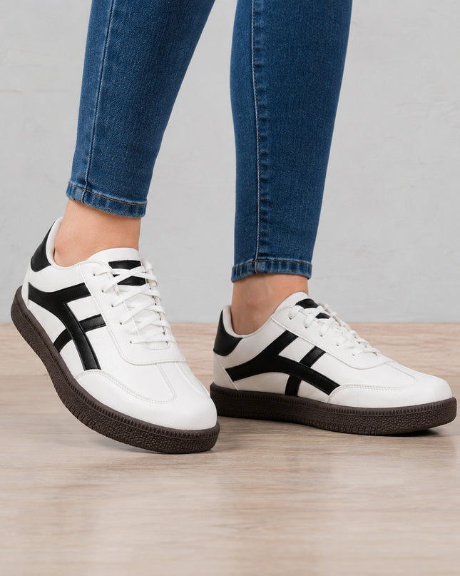 Zapatillas Urbanas Mujer Moka - Blanco
