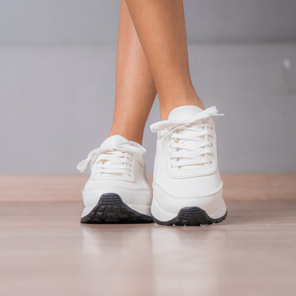 Zapatillas Urbanas Mujer Moldavia - Blanco