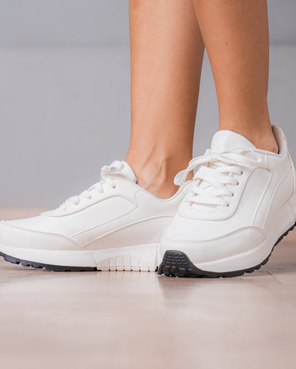 Zapatillas Urbanas Mujer Moldavia - Blanco