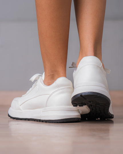 Zapatillas Urbanas Mujer Moldavia - Blanco