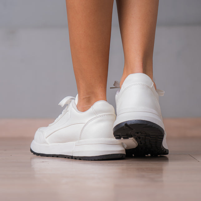 Zapatillas Urbanas Mujer Moldavia - Blanco